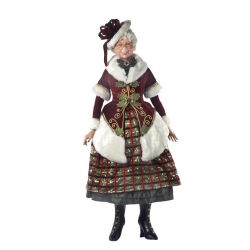 Mrs santa doll, life size, 162,5 cm